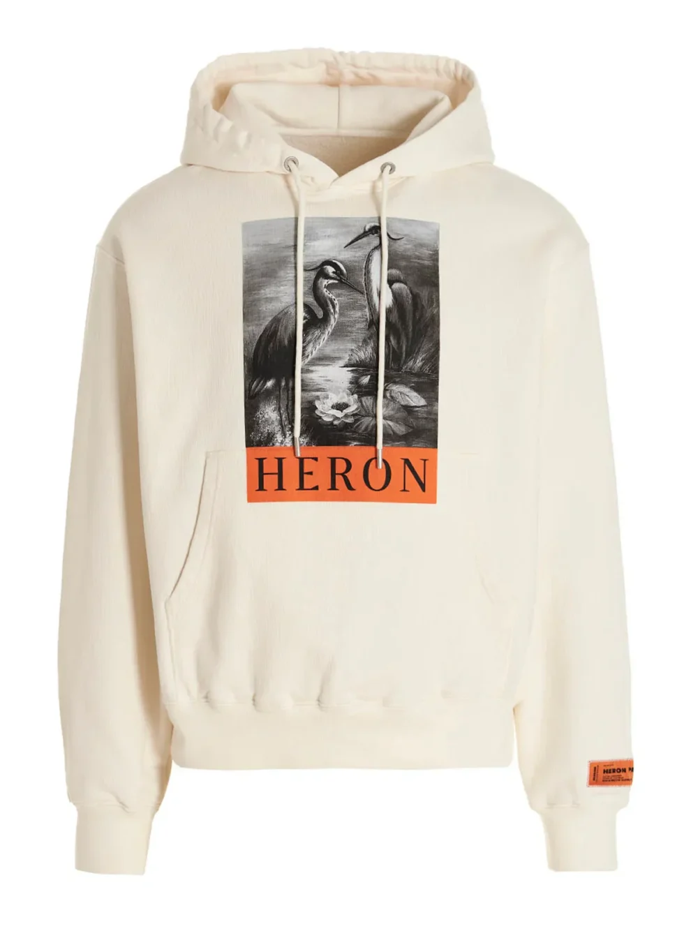Heron Preston White 'Heron' Hoodie
