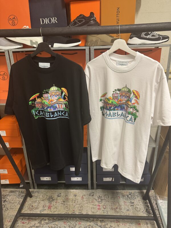 Casablanca t-shirt wit - Afbeelding 2