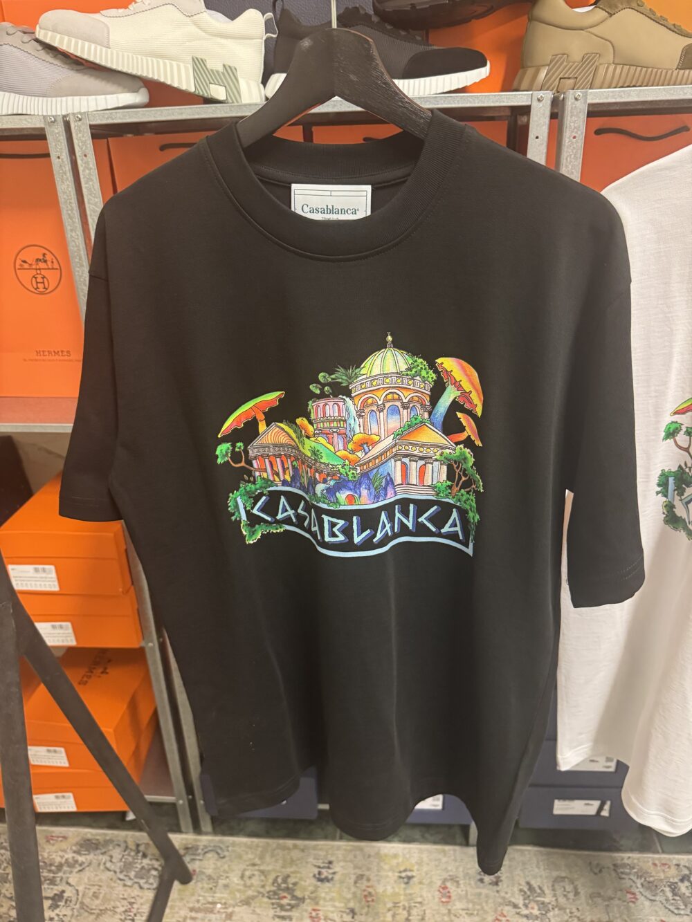 Casablanca t-shirt zwart