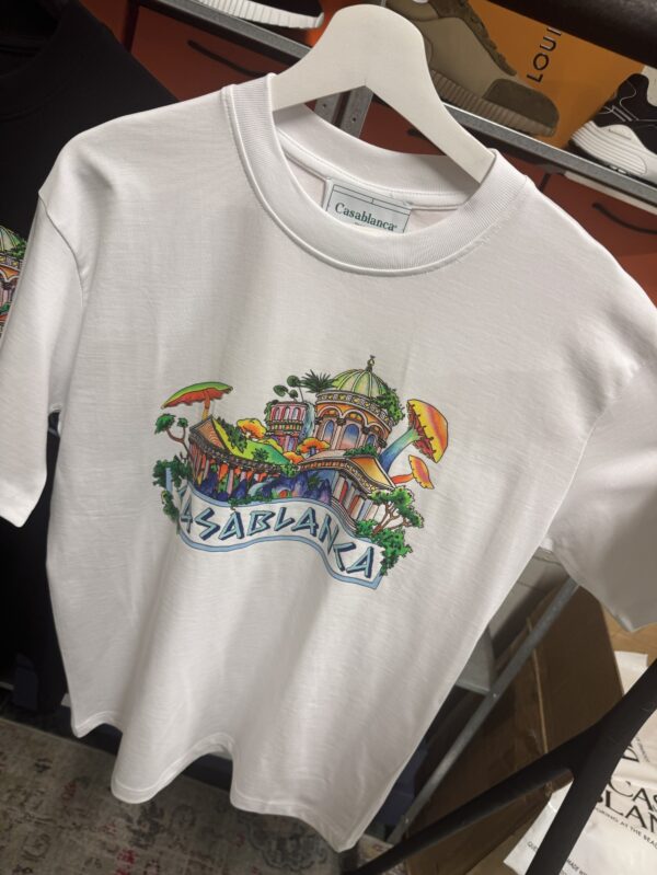 Casablanca t-shirt wit